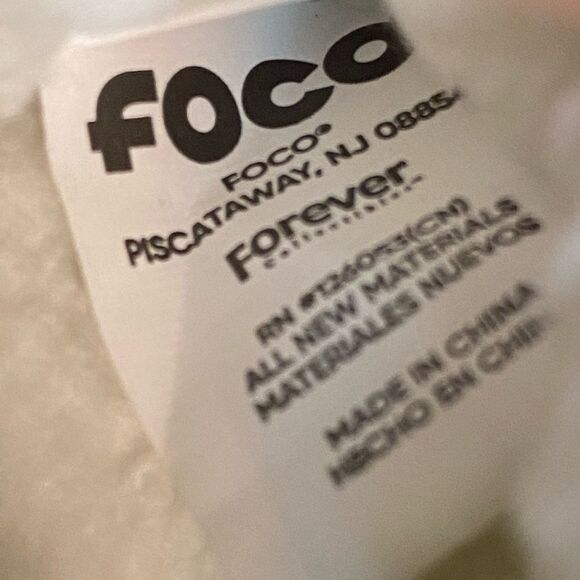 FOCO NFL Indianapolis Colts Slippers Women XL 11-12 Moccasin Plush Football Core - Picture 7 of 8